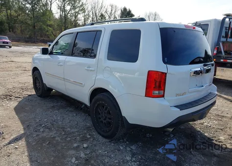 2013 Honda Pilot Touring from USA, damaged, VIN 5FNYF3H90DB030631